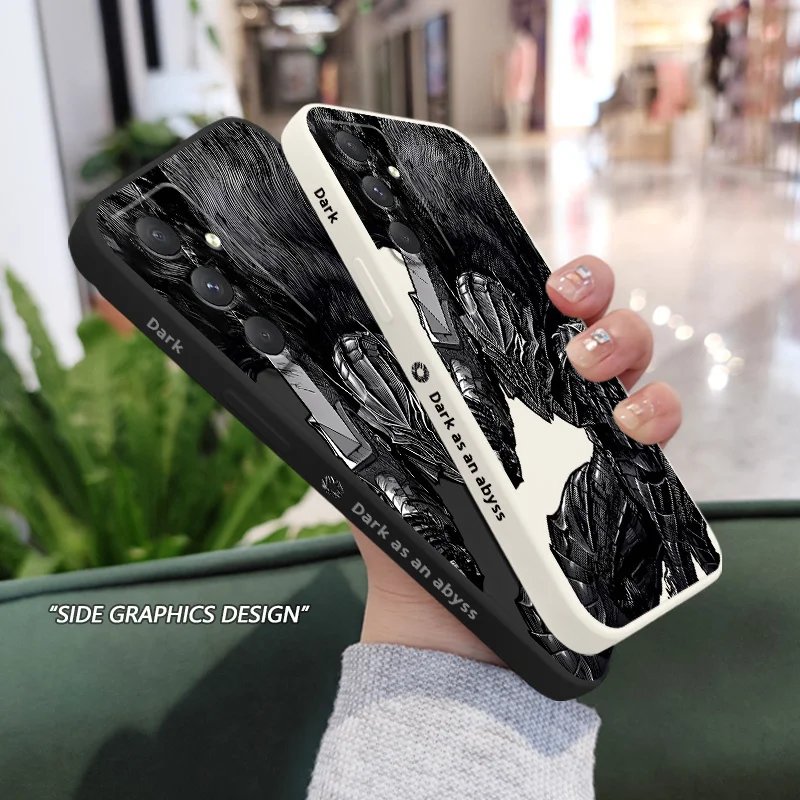 Dark Mech Phone Case For Samsung A56 A55 A36 A35 A26 A25 A17 A16 A15 A07 A06 A05 A05S A54 A34 A24 A14 A04 A04S A04E 4G 5G Cover