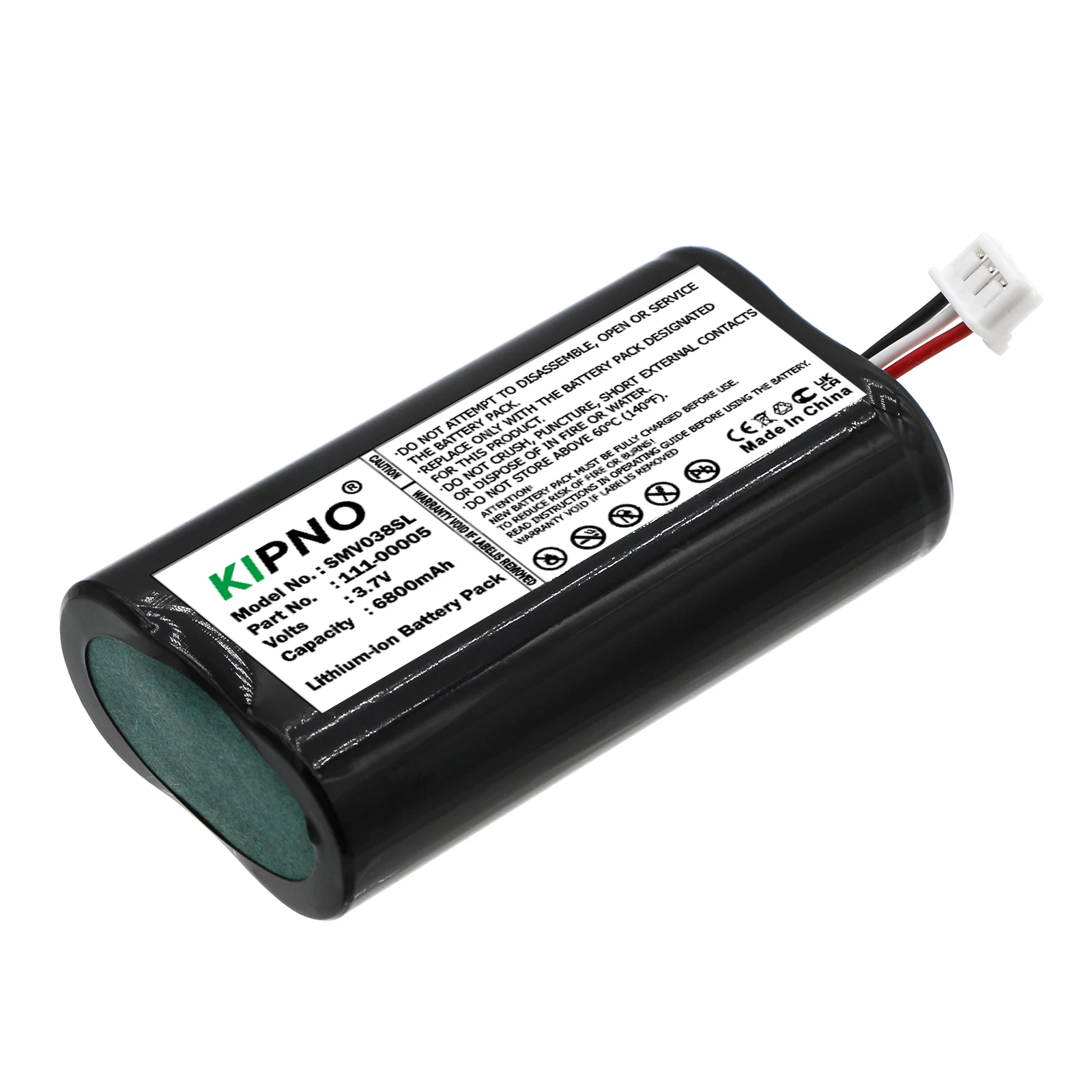 KIPNO 3.7V 6800mAh Battery For Sonos Roam