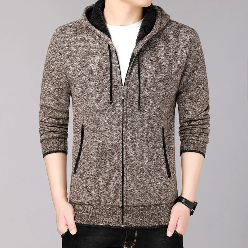 

Top Grade New Autum Brand Fashion Knitted Men Cardigan Sweater Korean Casual Coats Winter Jacket Mens Clothing 2022 H38