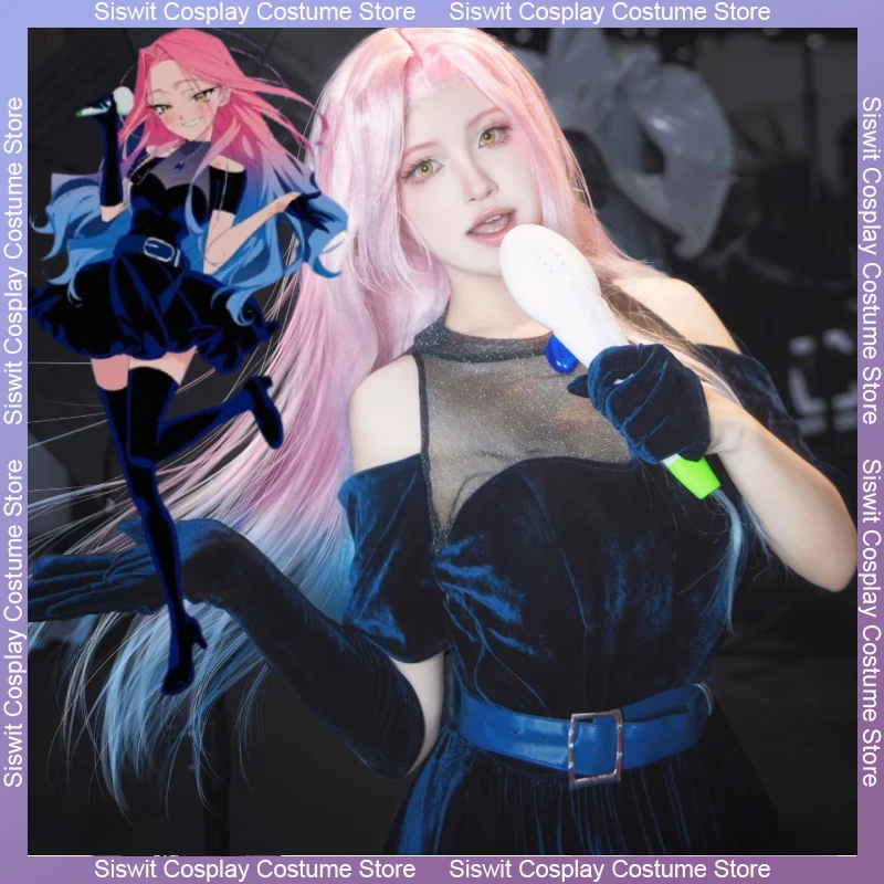 

Anime Alien Stage Mizi Cosplay Costume Stage IDOL Performance Women Dress Outfit Roleplay Kawaii Japanese Lolita Halloween Party