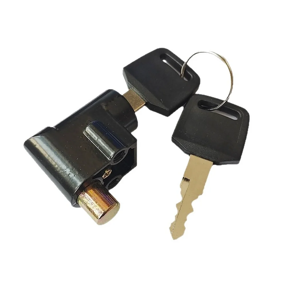 Compact Battery Lock For E-bikes Anti-theft Lock Anti-theft Head Tube E-bike Box Lock Robust Aluminum Construction