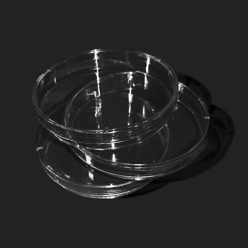 10Pcs 100mm Sterile Polystyrene Plastic Petri Dishes Plate With Lids 100mm for Laboratory Biological Scientific School Supplies