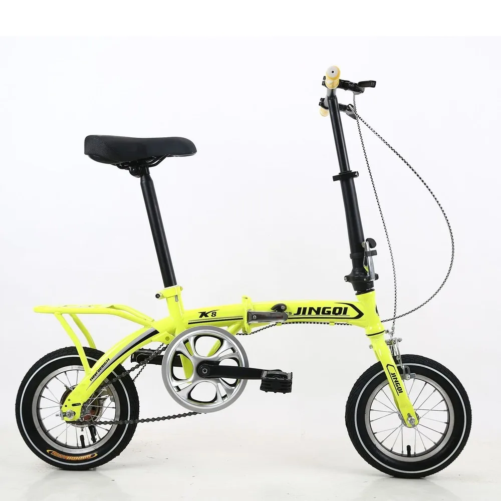 Folding Bike 12 Inch, Ultra Light Portable Bicycle for Men, Women, Kids, Mini Commuter