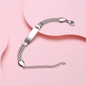 Bilezikler, bebek, adı ile, kişiselleştirilmiş ücretsiz, Vnox, isim plakalı bilezik, kişiselleştirilmiş, bilezikler, paslanmaz çelik anti alerjik, hem erkekler hem de kızlar için Bilezik alerjilerinin en iyi 10 satışı-no. 8