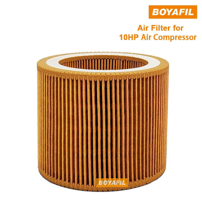 Boyafil 10HP 7.5w Screw Air Compressor Universal Air Filter C1140 Air Filter Air Grid Screw Machine Accessories  1613900100