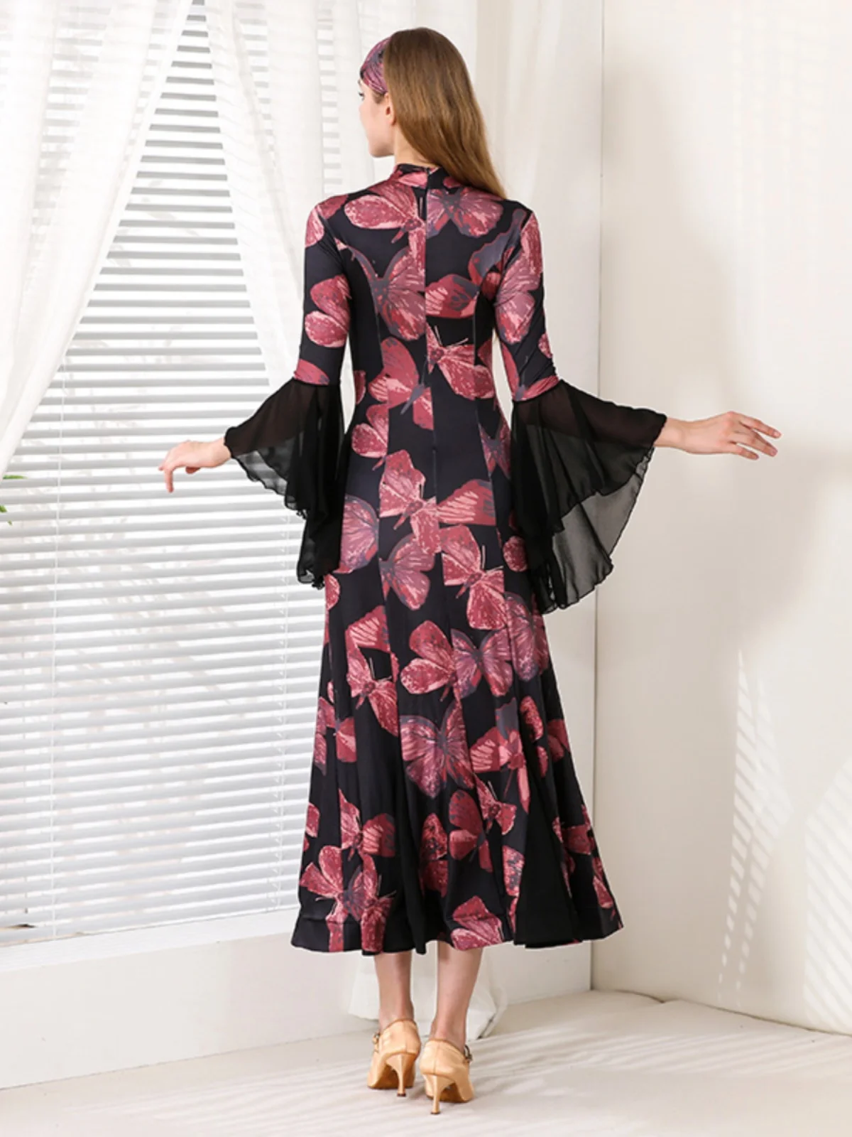 여성용 신형 모던 댄스 드레스 국가 표준 댄스 볼룸 댄스 왈츠 드레스 My914