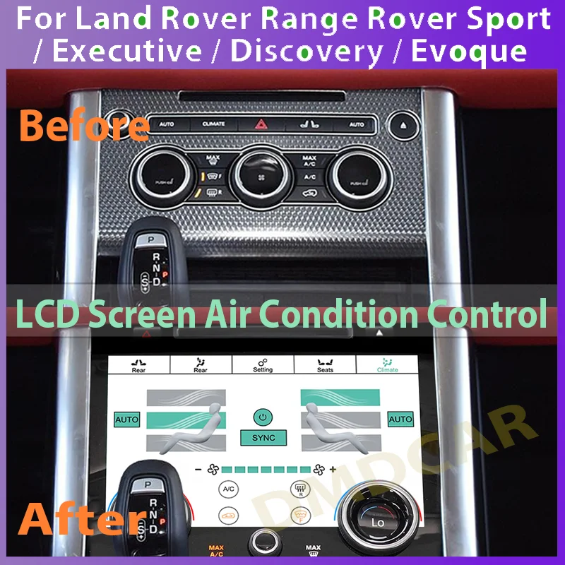 Air Touch LCD Screen Condition Control AC Panel Climate Board For Land Rover Range Rover Sport / Executive / Discovery / Evoque