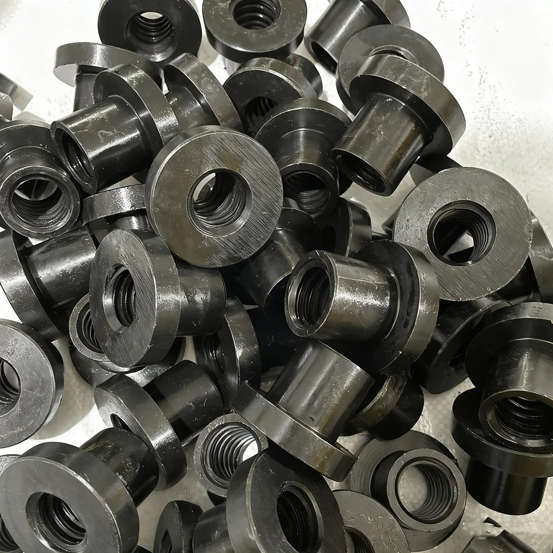 1Pcs T12 T14 T16 T18 T20 T22 T24-T40 45# Steel Trapezoidal Flange Nut Pitch 3mm 4mm 5mm 6mm 8mm Left/Right Hand Thread CNC Parts