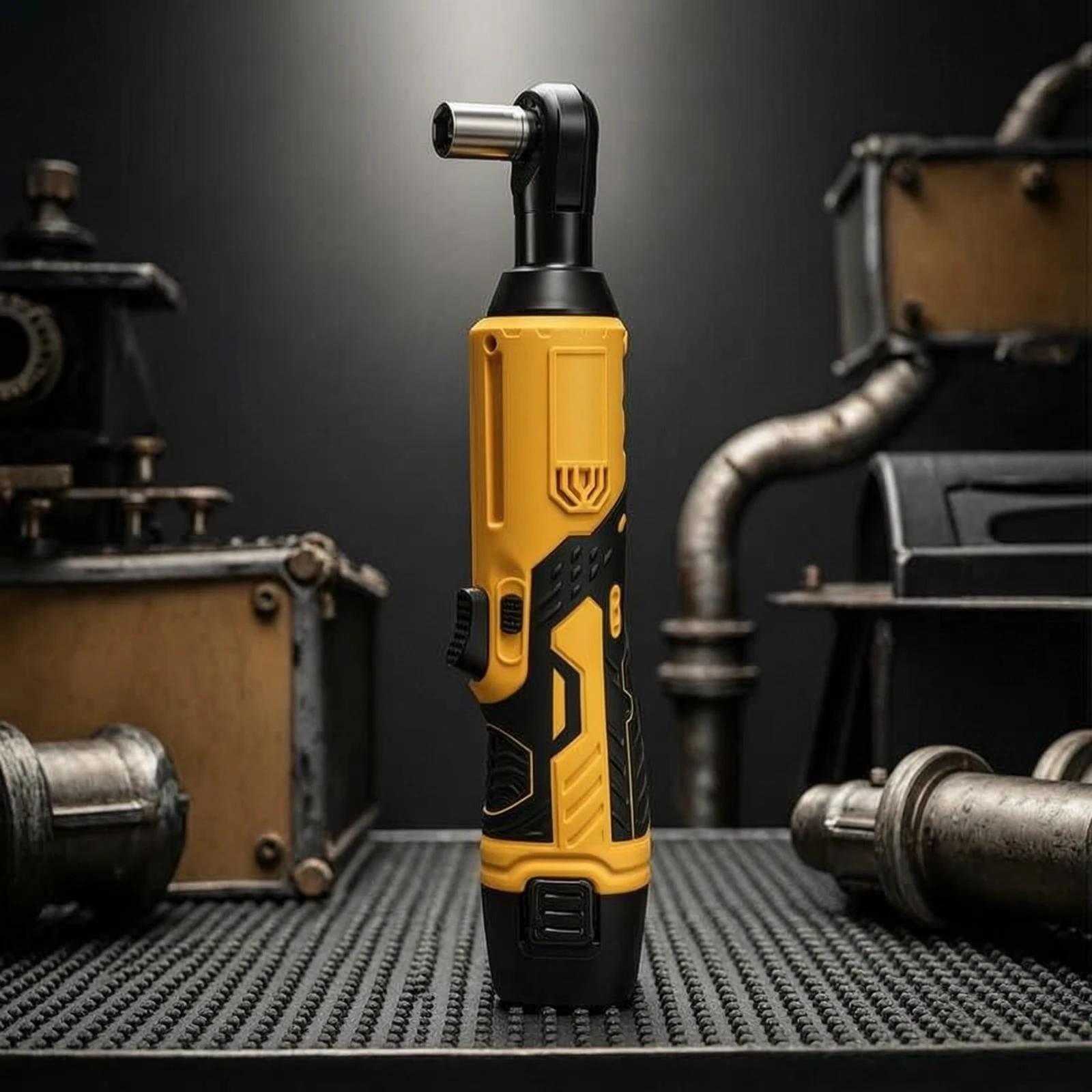 Cordless Electric Ratchet Wrench Portable Ratchet Tool Kit for Mechanics, Tight Cramped Areas, Engine Bay