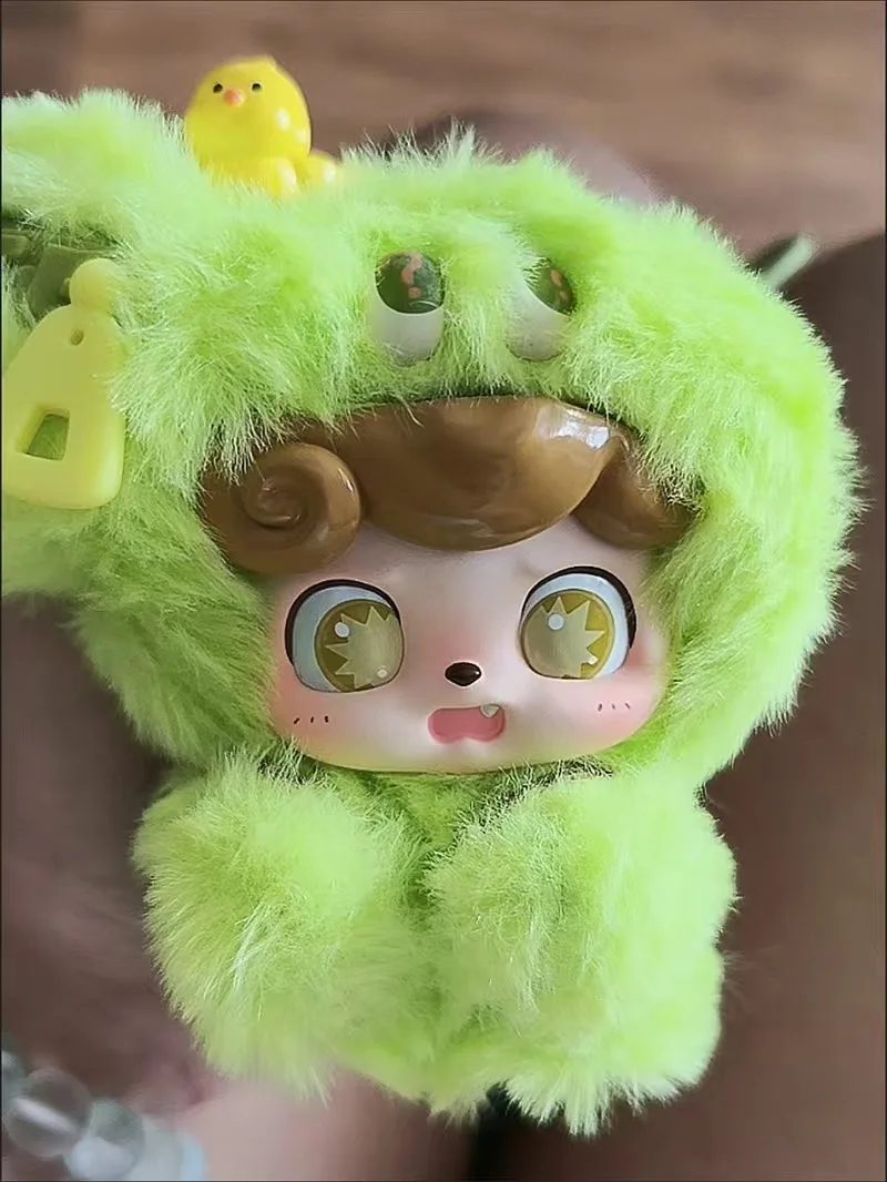 MINISO名創優品 Qbao エモーショナル ファーリーモンスターシリーズ ブラインドボックス サプライズトイ ぬいぐるみペンダント