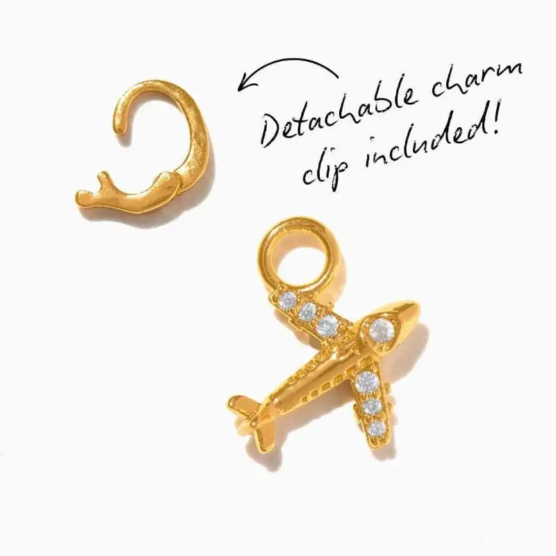 Edelstahl-Anhänger mit Motiven berühmter antiker Gebäude für DIY-Halsketten und Schmuckherstellung – Detail 10