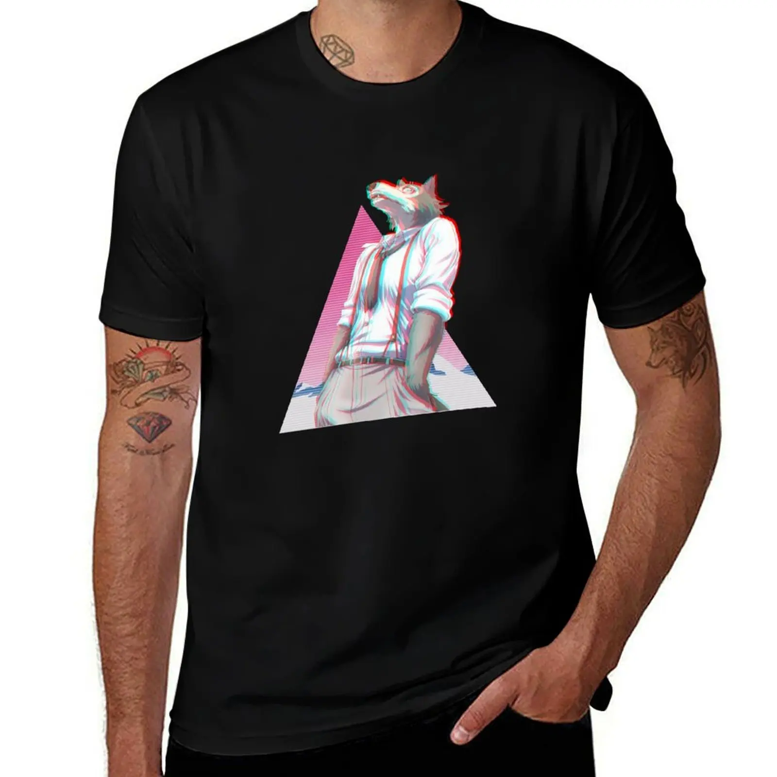 Beastars T-Shirt Standard Fit Solid Tee Shirt T-Shirt
