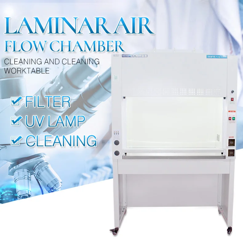Laminar Flow Cabinet Medical Laboratory Culture Clean Bench