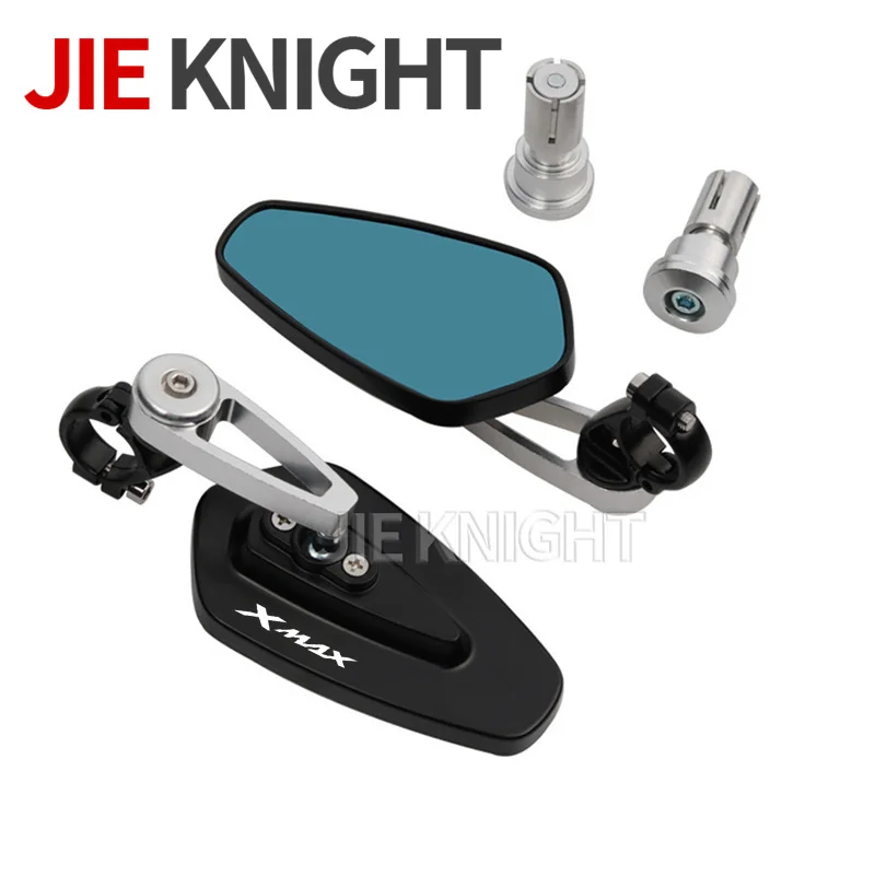 Motorcycle Mirror Aluminium Handle Bar End Rearview Side Mirrors Accessories for NMAX155 XMAX300 NMAX 155 XMAX 300 125
