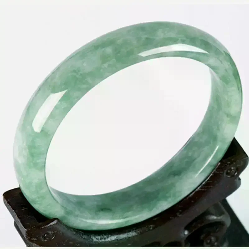 Natural Jade Bangle Women Healing Jewelry Jades Stone Bangles Jadeite Bracelet Girlfriend Mom Gifts