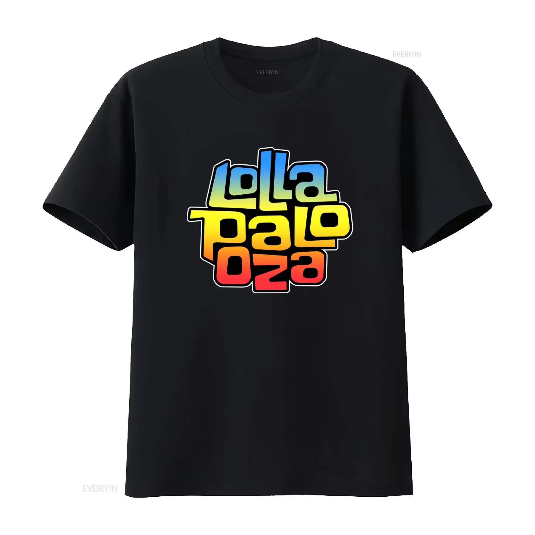 Lollapalooza 2021 Music Festival Concert Print T Shirt Medium Pre Owned vintage Washed graphic fashion Top For Everyday Wear