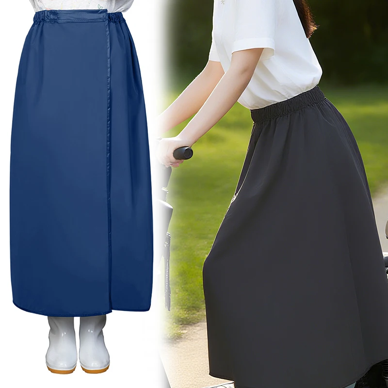 ❤️ Falda Pantalón Multiusos Impermeable y Cortavientos, Protector de Piernas para Moto/Bicicleta, Falda de Conducción Resistente al Frío