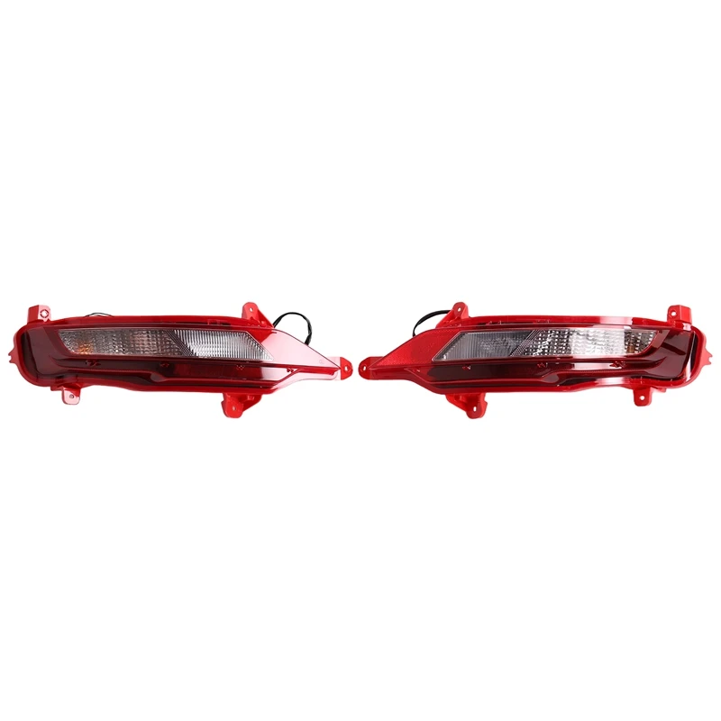 Car Rear Bumper Fog Lamp Reflective Warning Light Brake Light For Hyundai Tucson 2021-2023 92405-N8000 92406-N8000