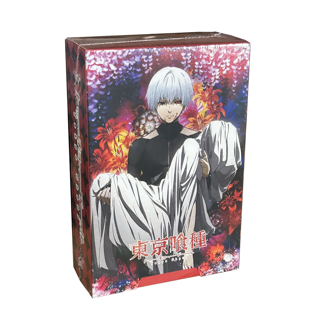 

Новейшая карта Tokyo Ghoul, классический возврат HuanMengShe, аниме, эмалированный лазерный билет, коллекция зыбучих песков, флэш-карты, детская игрушка в подарок