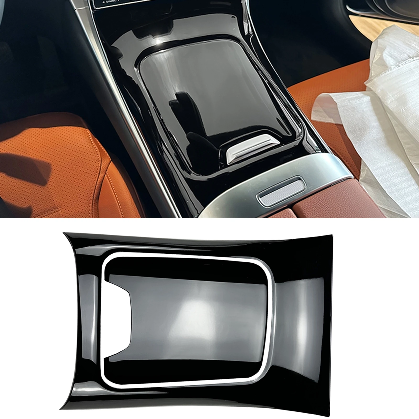 

Center Console Gear Shift Storage Box Panel Cover Trim For Mercedes-Benz X254 GLC Class GLC200 GLC220 GLC260 GLC300 AMG 2023-24