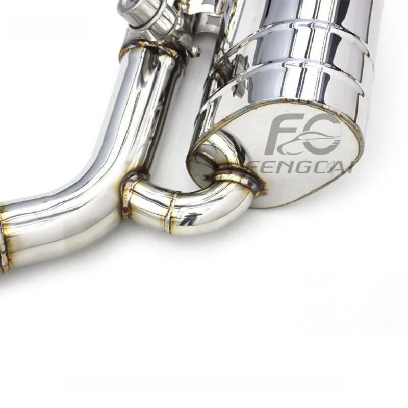 Высококачественный глушитель выхлопной системы для Dodge Challenger Hellcat SRT 6,2T 2016-2022 SS304, трубы, звук спортивного автомобиля