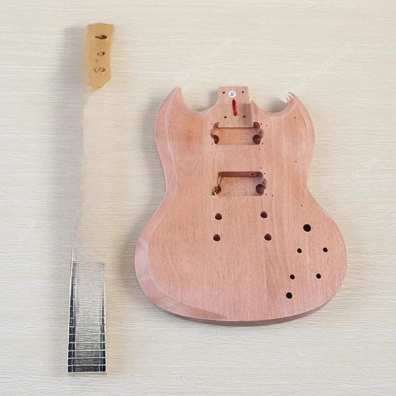 SG Electric Entry-Level Work In Progress Set, zusammenbaubares Gitarrenzubehör DIY