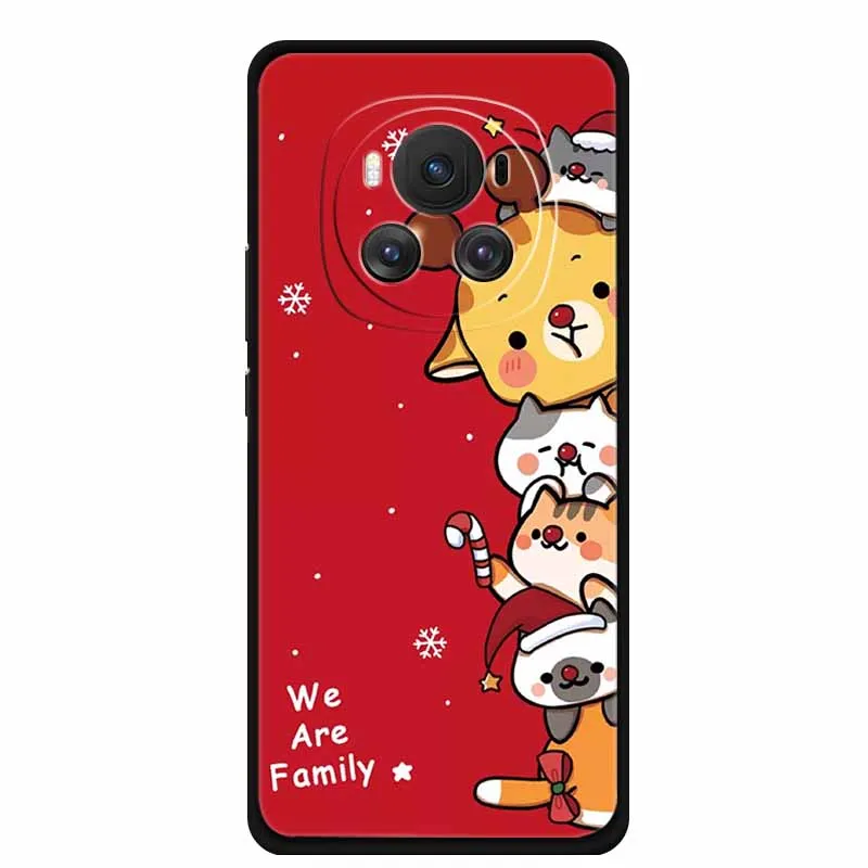 Christmas Case For Honor Magic 6 / 6 Lite / 6 Pro Case Magic 5 4 Pro Lovely Soft TPU Silicone Covers for Honor Magic6 Lite Case