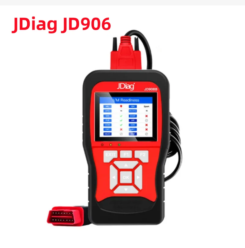 JDiag JD906 Car Diagnostic Tool OBD2 Engine Fault Code Reader System Upgraded OBD2 Scanner auto accessories Code Reader