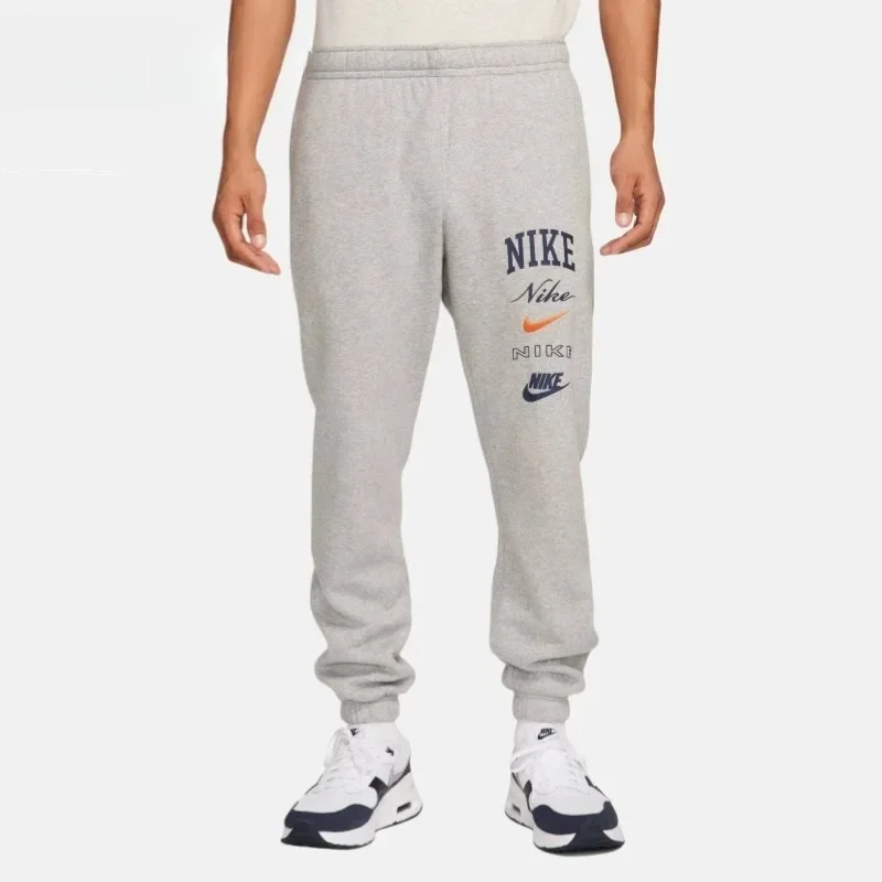 Nike Fleece Warm Men's Knitted Bundle Foot-closing Casual Sweatpants Sports Trousers FN2644-063