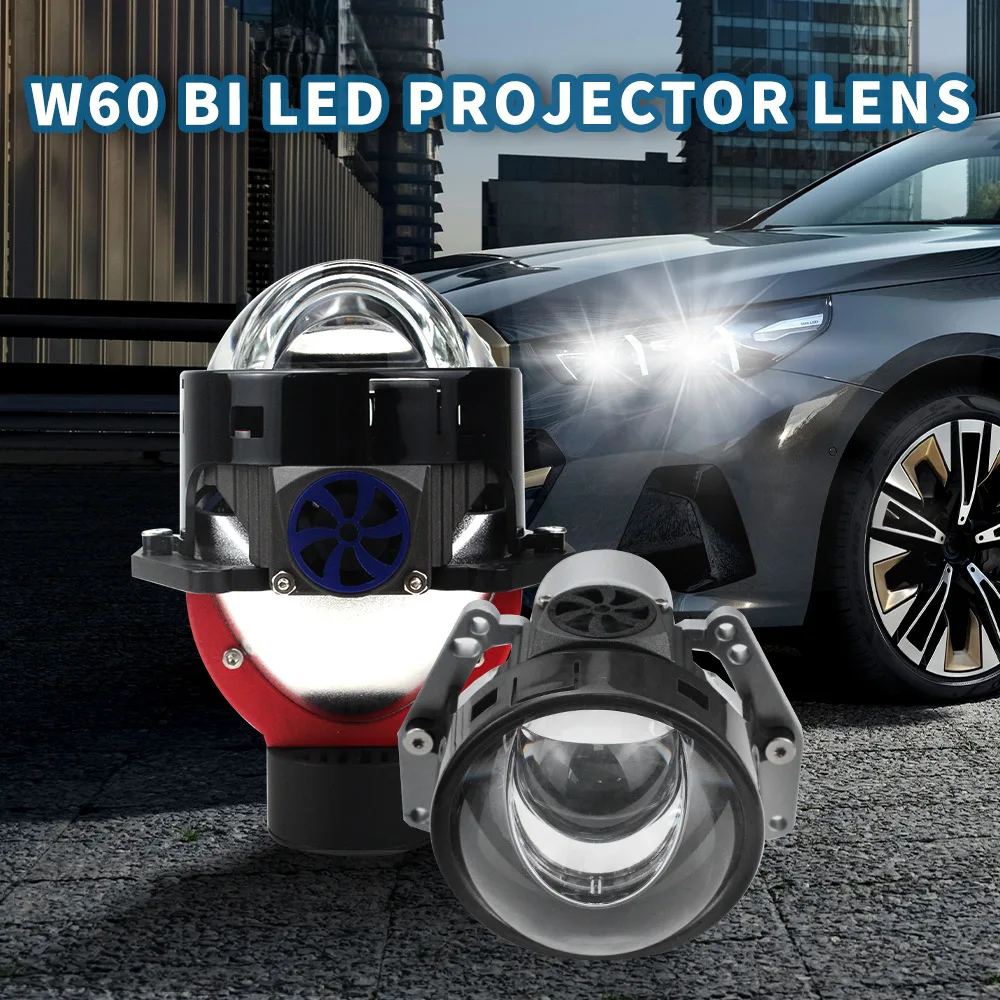 

2pcs 3.0 "car led motorcycle led light laser headlight lens Car led headlight dual light led lens integrated headlight