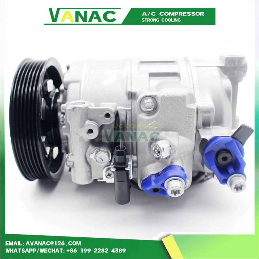 Air AC Compressor for Audi Q7 4L Volkswagen TUAREG 7L6820803F 7P0820803N 7L6820803J 7P0820803D 7L6820803K 7L6820808 7L6820803M