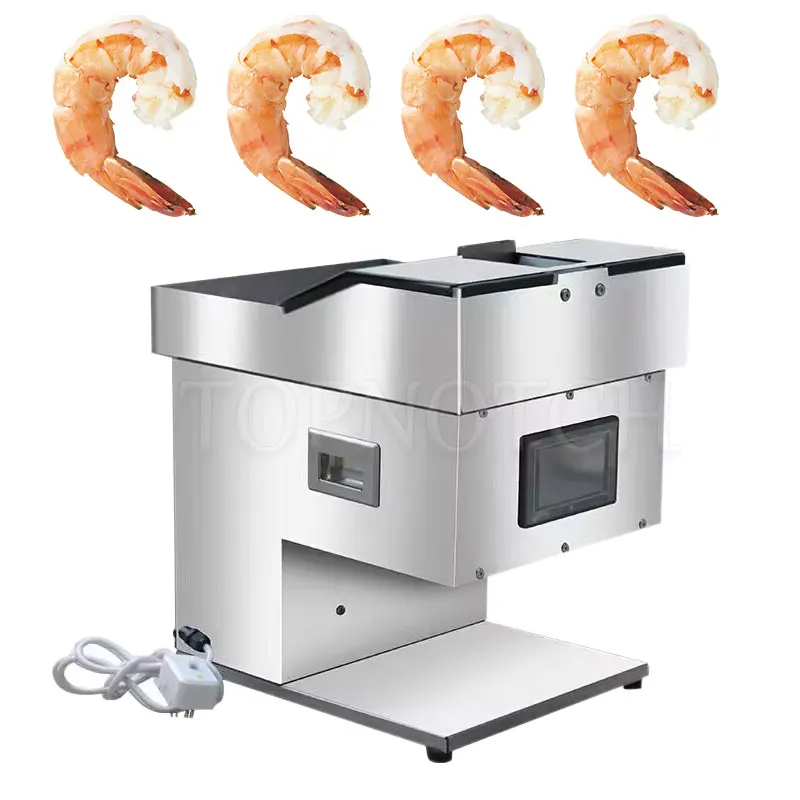 Electric Shrimp Shrimp Stripping Machine Prawn Back Opening Shrimp Line Removing Machine