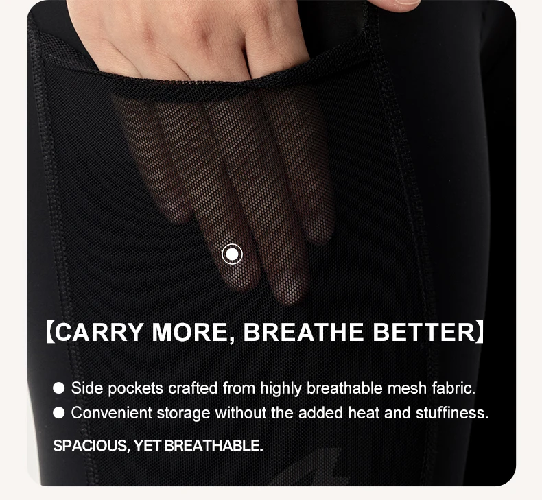 LAMEDA Radfahren Trägerhose Stoßdämpfung Gepolsterte Rennrad Shorts Reiten Radfahren Trägerhose Atmungsaktive Damen Sommer MTB Shorts – Detail 33