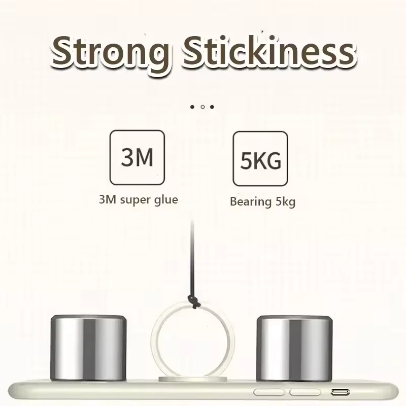 Finger Ring Phone Stand Suitable for General Motors Magnetic Installation Phone Back Attach Stand Color Phone Stand 360 °
