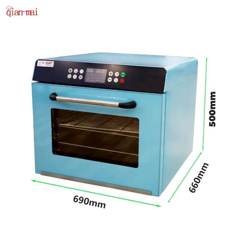 

Commercial Electric 60L Baking Steaming Oven Thermocirculator 4-Deck Wholesale Oven Steam Feature Bread Oven