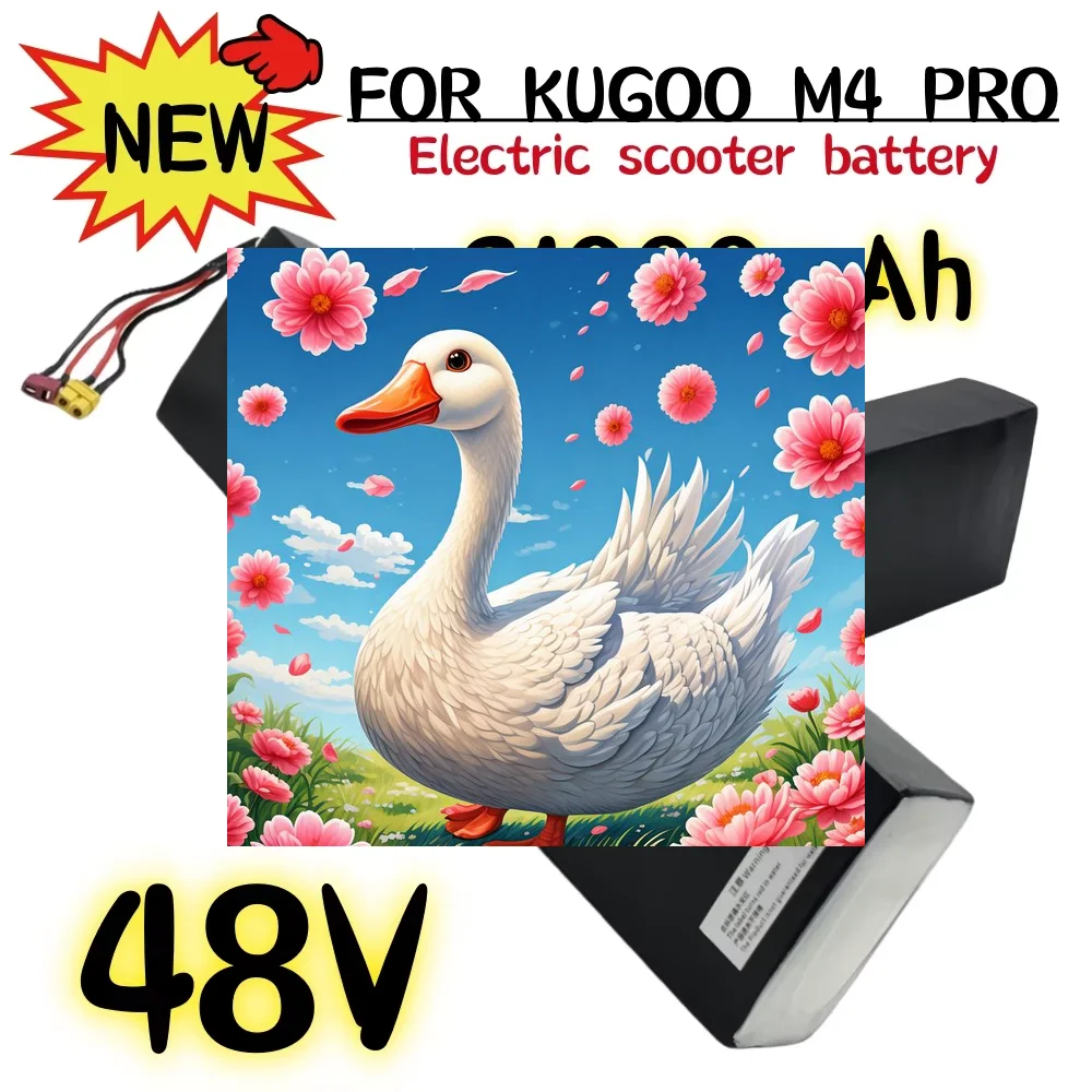 

Original 48V 21AH 13S6P Electric Scooter with Powerful 18650 Lithium Battery for Kugoo Kirin M4 Pro, Kugoo M4/ M4 Pro battery
