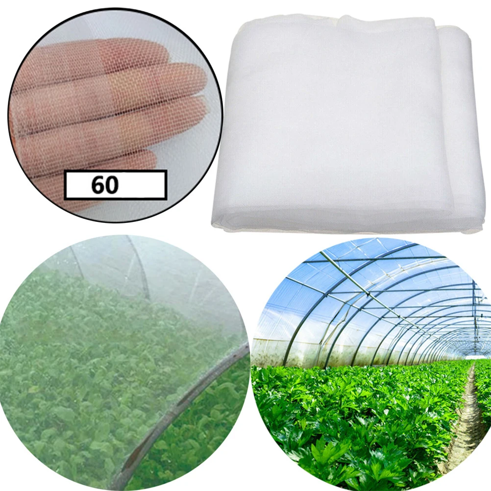 

Vegetables Fruit Netting Insect Proof Cover Greenhouse Sheeting Gardening Mesh White Plants Thick Plant Cover Reinforced Net