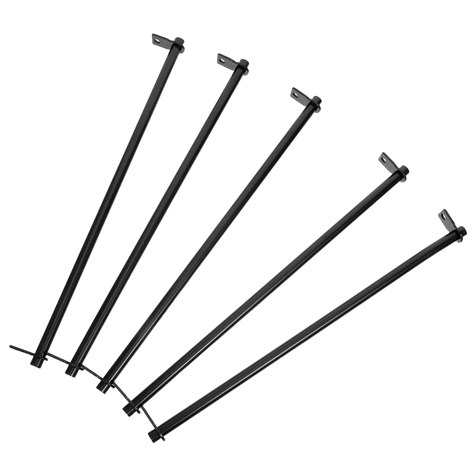 5Pcs Hanging File Folder Double-End Metal Rails 11 Inch for Filing Cabinet Desk Drawer Document Organizer Replacement Bars