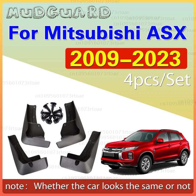 

For Mitsubishi ASX 2009-2023 2010 2011 2012 2013 2014 2015 2016 2017 2018 Fender Mudguard Mud Flaps Guard Splash Flap Mudguards
