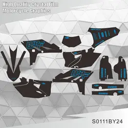 For YAMAHA WR450F WR 450F WRF 450 2012 2013 2014 2015 Graphics Decals Stickers Motorcycle Background Custom Number Name