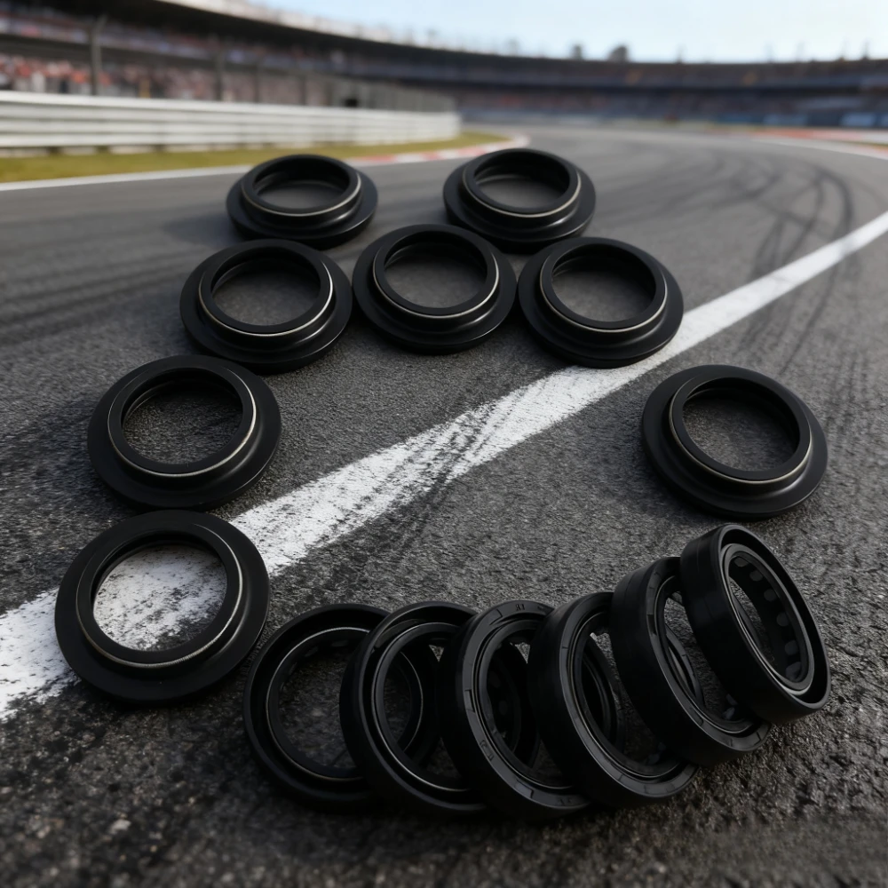 37x50x11 37 50 11 Front Fork Oil Seal &Dust Cover For KAWASAKI EN500 EN500B GPZ EX EN 500 ER 5 EX500 EX500D ER500 GPZ500 GPZ500S