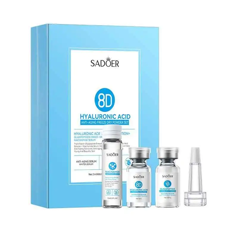 Hyaluronic Acid Serum Collagen Filling Powder Cream Recombinant Repair Moisturizing Firming Anti Aging Beauty SkinCare Product