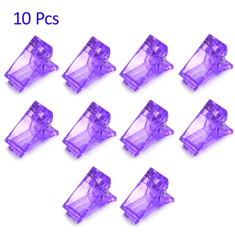 Acryl Nagel Clip Transparent Gel Schnell Gebäude Nagel Tipps Clips Fingernagel Verlängerung UV Klemmen Maniküre Kunst Builder Werkzeuge Set