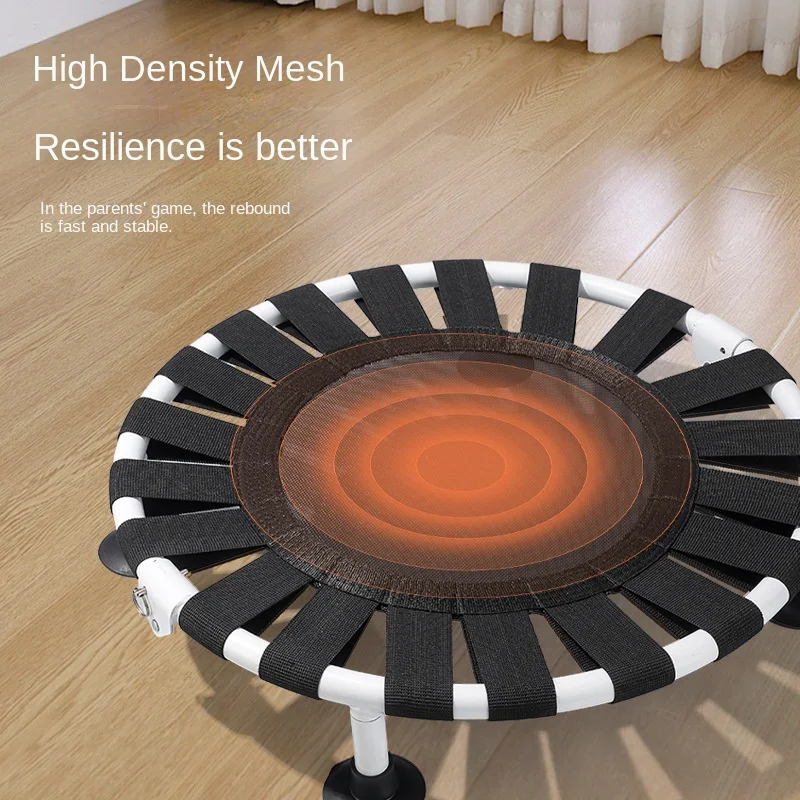 ตาข่ายรีบาวด์บาสเก็ตบอล อุปกรณ์ฝึกซ้อมในร่ม ลดเสียงรบกวน ฝึกการดริブル ตาข่ายยืดหยุ่น อุปกรณ์ฝึกบาสเก็ตบอล