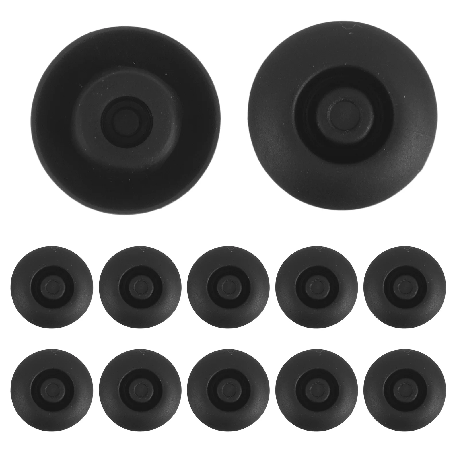 12Pcs Waterproof Rubber Door Hole Plugs Dustproof Sealing Caps Rubber Door Plugs for Car Chassis Side Skirts Auto Accessories