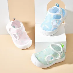 Baby Shoes Newborn Infant Baby Boys Girls Prewalker Mesh Breathable Casual Shoes Indoor Non-slip Walking Shoes Toddler Sneakers