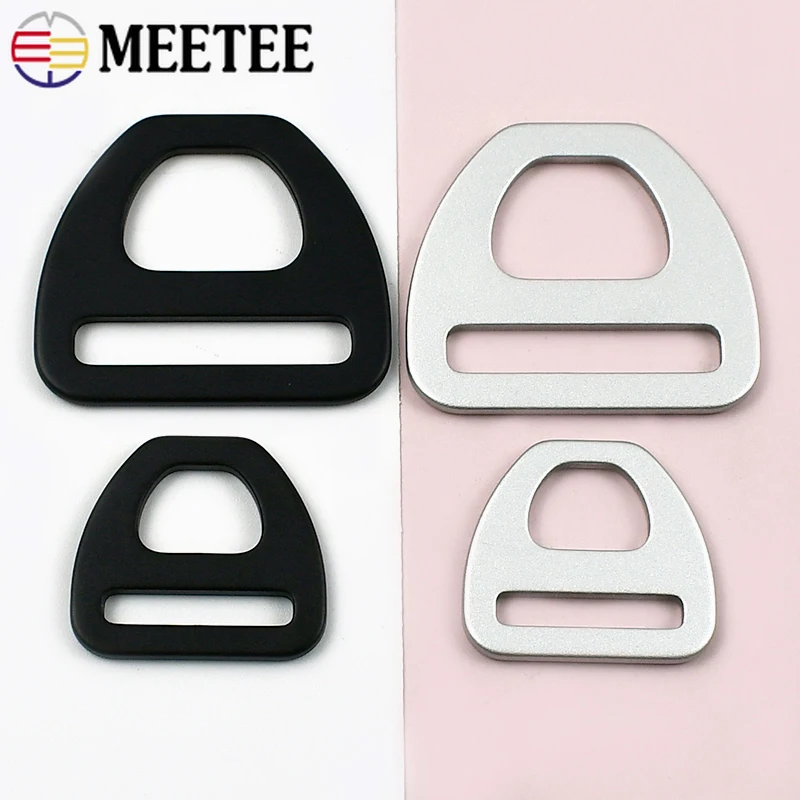 

5/10Pcs 15-38mm Tri-Slider Buckle Metal Adjust Webbing Bag Strap Decor Hook Clasp Pet Collar Connector DIY Hardware Accessories