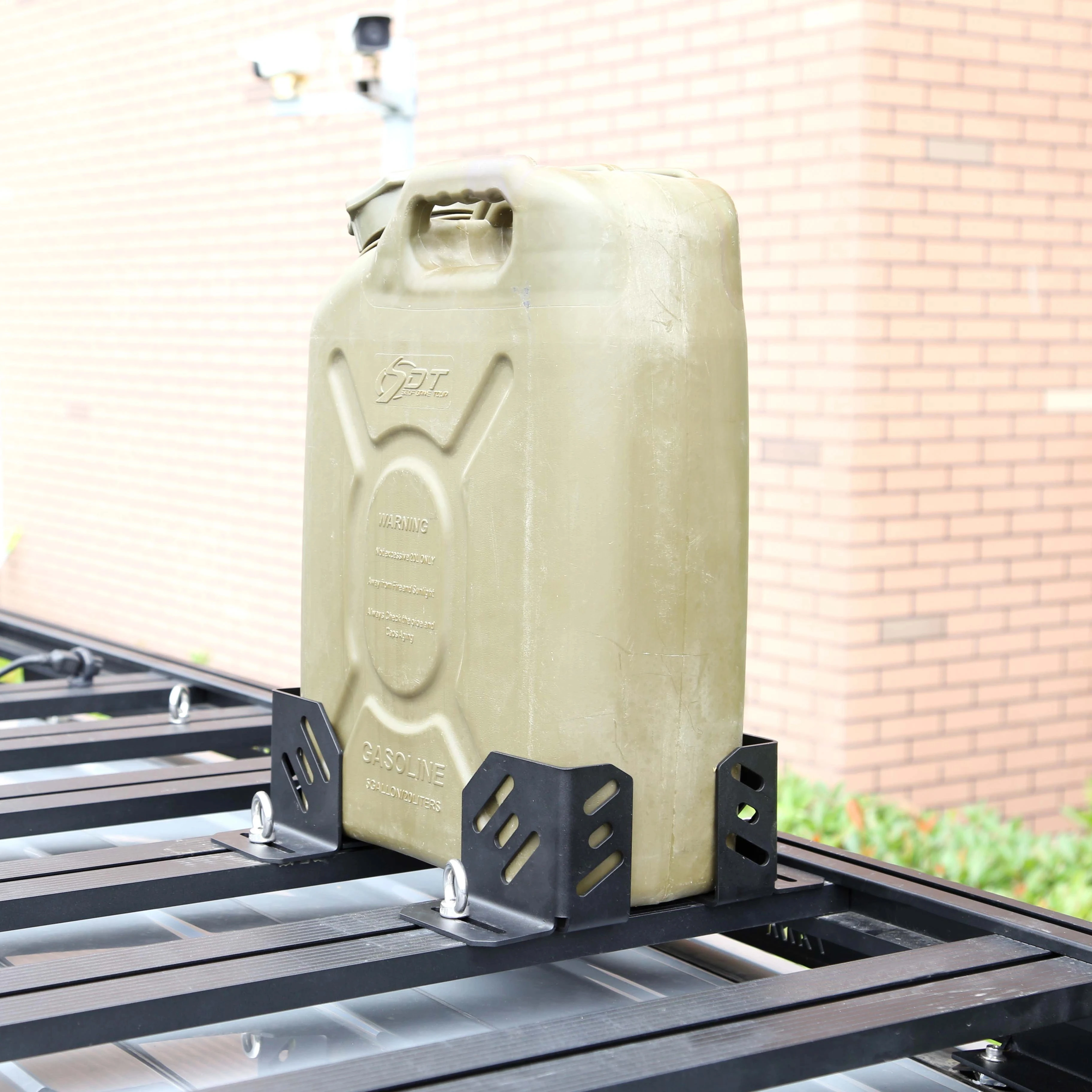 

Off Road Camping Roof Rack Accessories Barrel Brackets Oil Drum Brackets Jerry Can Holder