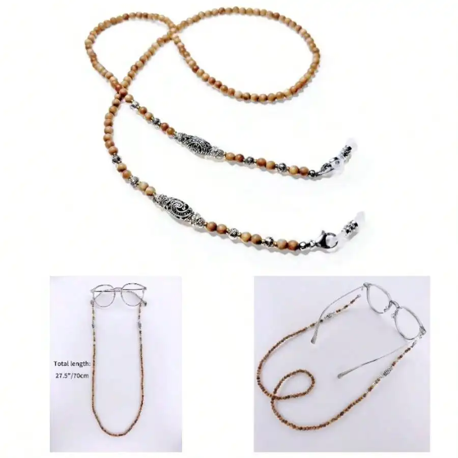 Beaded Glasses Chain, Eyeglass Sunglass Strap Women Stylish