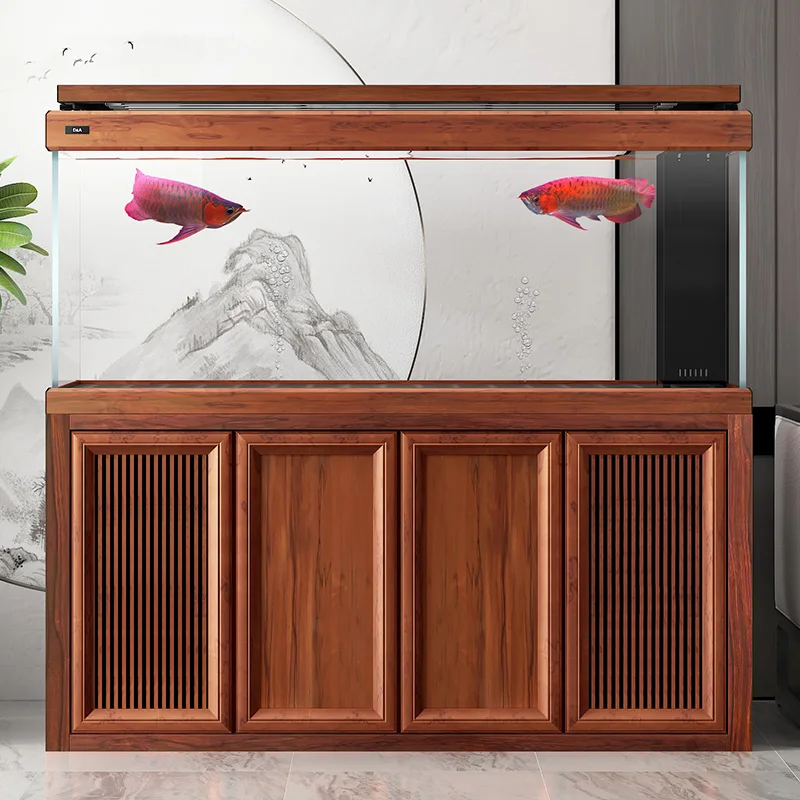 Dragon fish tank trapped version, automatic water replenishment, segmented water level backwashing
